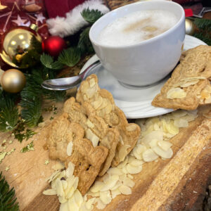 Butterspekulatius mit Mandeln